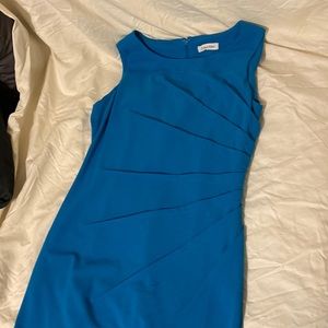 Blue Calvin Klein business casual dress size 12